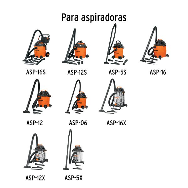 FILTRO DE CARTUCHO PARA ASPIRADORAS 5, 12 Y 16 GALONES TRUPER - Imagen 2