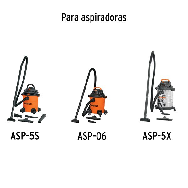 FILTRO DE PAPEL PARA ASPIRADORAS 5 Y 6 GALONES TRUPER - Imagen 2