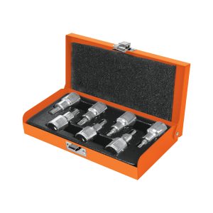 JUEGO DE 7 COPAS 1/2" PUNTA TORX TRUPER