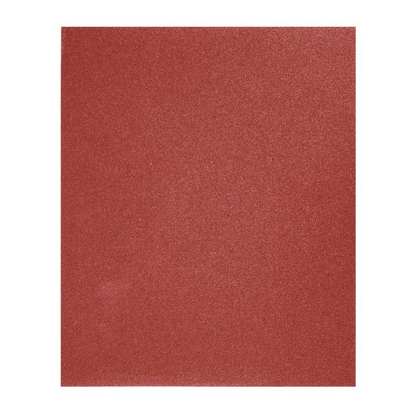 LIJA DE ESMERIL ROJA GRANO 100 DE OXIDO DE ALUMINIO TRUPER