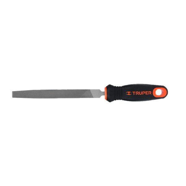 LIMA PLANA BASTARDA 6" CON MANGO TRUPER