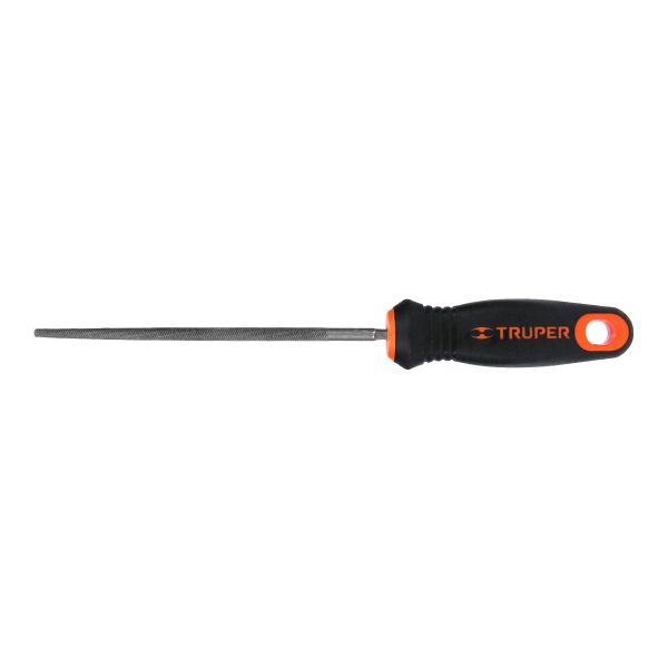 LIMA REDONDA BASTARDA 6" CON MANGO TRUPER