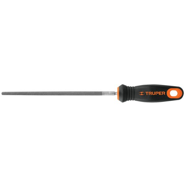 LIMA REDONDA BASTARDA 8" CON MANGO TRUPER
