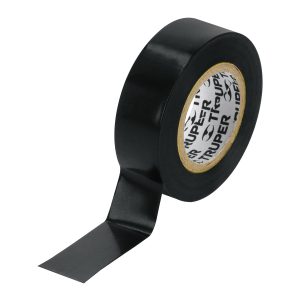 CINTA DE AISLAR DE 9 M X 19 MM NEGRA TRUPER