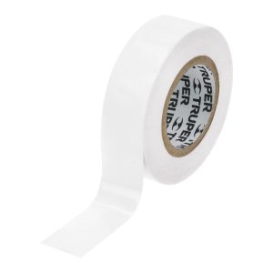 CINTA DE AISLAR DE 9 M X 19 MM BLANCA TRUPER