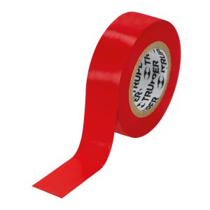 CINTA DE AISLAR DE 9 M X 19 MM ROJA TRUPER