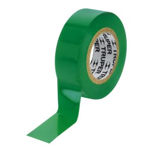 CINTA DE AISLAR DE 9 M X 19 MM VERDE TRUPER