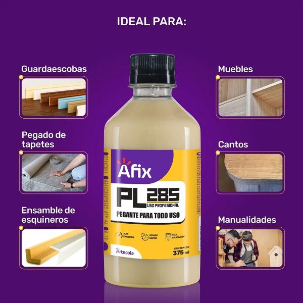 PEGANTE PL285 PROFESIONAL X 375 ML - Imagen 3