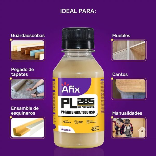 PEGANTE PL285 PROFESIONAL X 120 ML - Imagen 3