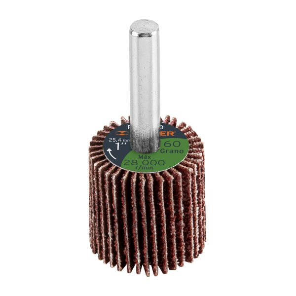 RUEDA FLAP DE 1" GRANO 60 TRUPER
