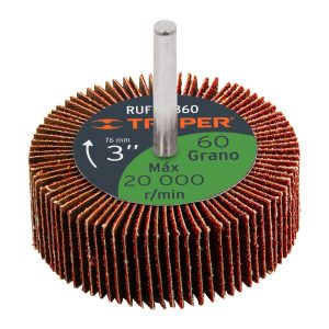 RUEDA FLAP DE 3" GRANO 60 TRUPER