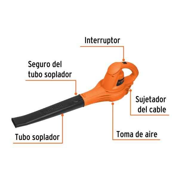 SOPLADORA ELECTRICA DE 960 W TRUPER - Imagen 3