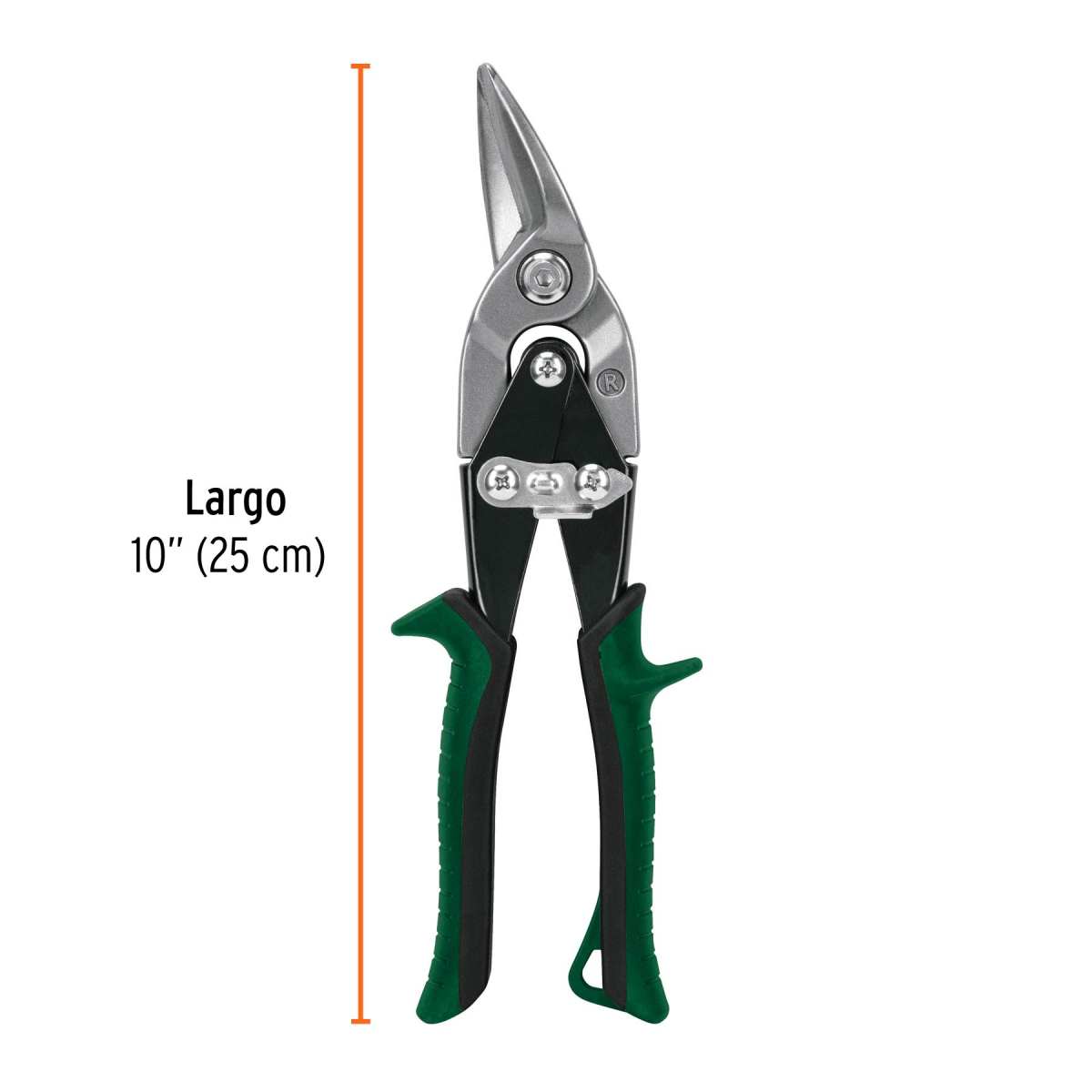 TIJERA DE AVIACION 10" CORTE DERECHO TRUPER - Imagen 2