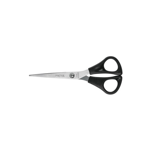 TIJERA 6" DE ACERO INOXIDABLE PARA CASA Y OFICINA PRETUL