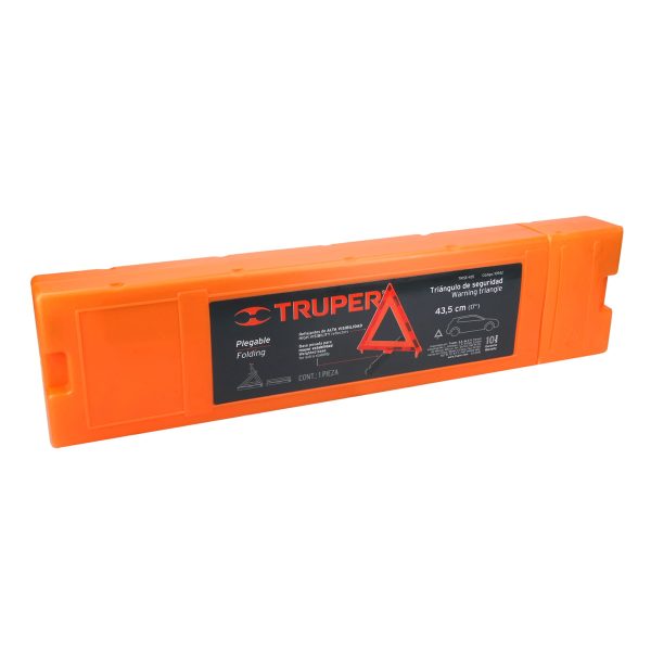 TRIANGULO DE SEGURIDAD 44 CM DE ALTO CON ESTUCHE TRUPER - Imagen 3