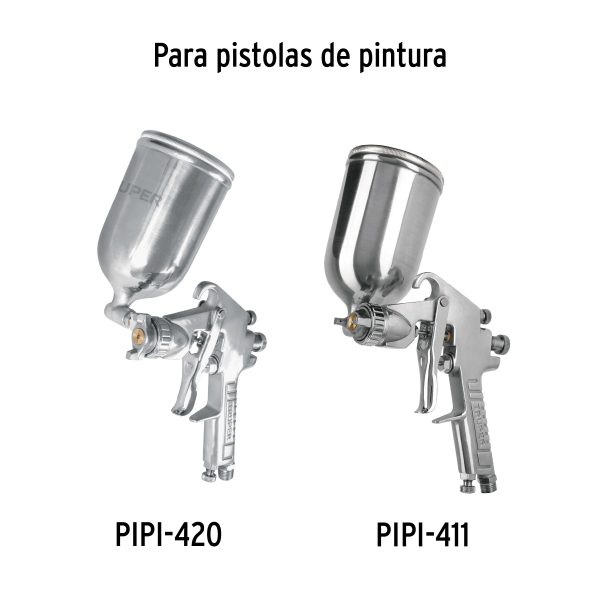 VASO ALUMINIO DE REPUESTO PARA PIPI-411/420/421/422/ TRUPER - Imagen 3
