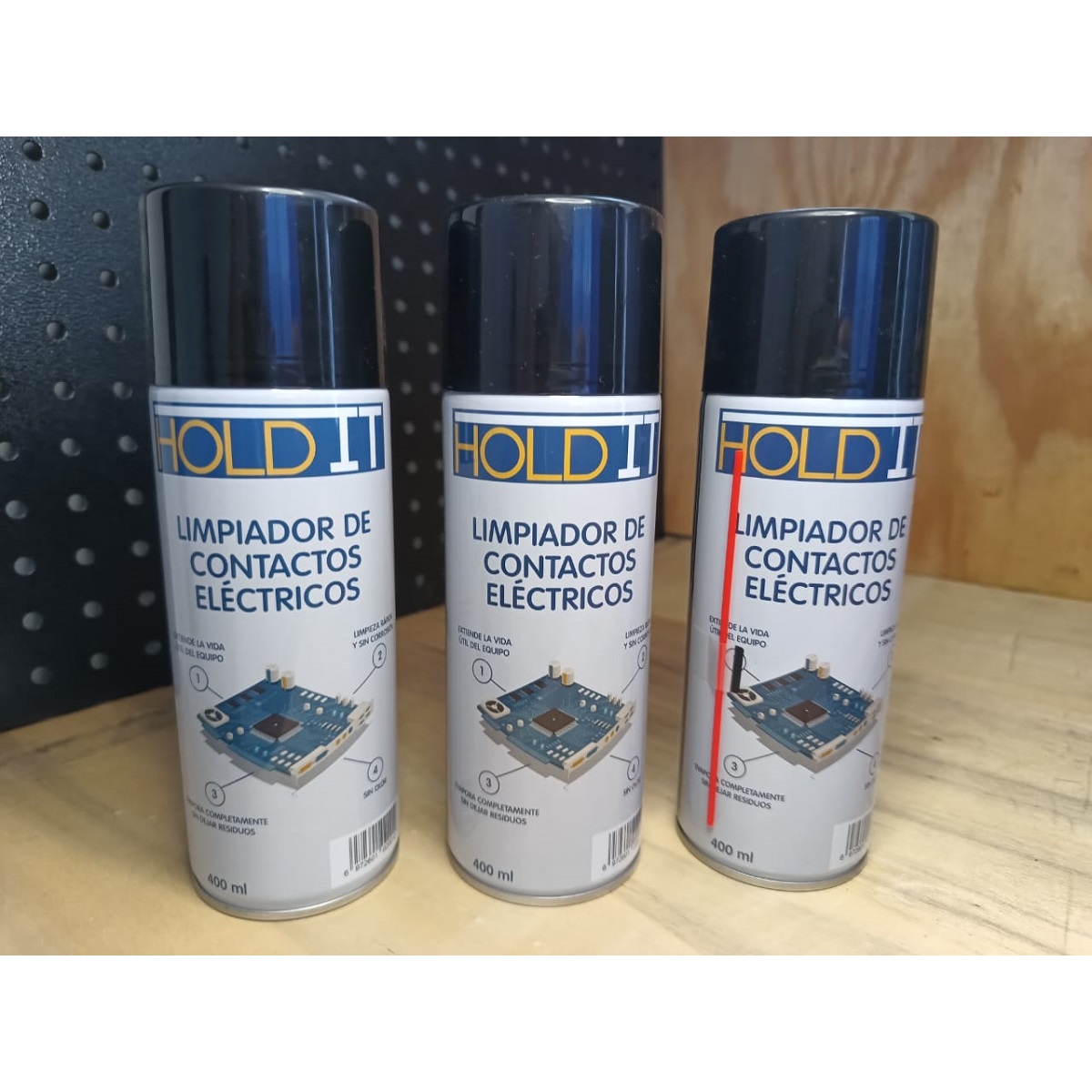 LIMPIADOR DE CONTACTOS ELECTRICOS 400 ML - Imagen 2