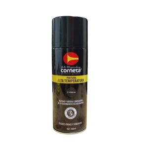 PINTURA ALTA TEMPERATURA N° 1210 NEGRO MATE CORNETA