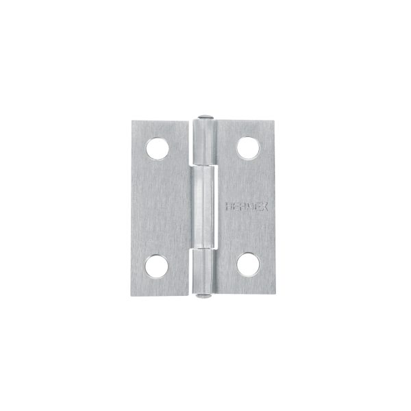 BISAGRA RECTANGULAR 1-1/2" ACERO PULIDO X 20 PIEZAS HERMEX
