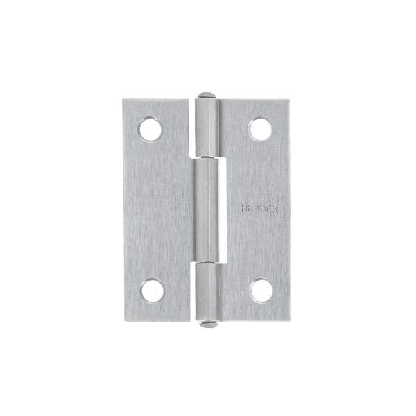 BISAGRA RECTANGULAR 2″ ACERO PULIDO X 20 PIEZAS HERMEX