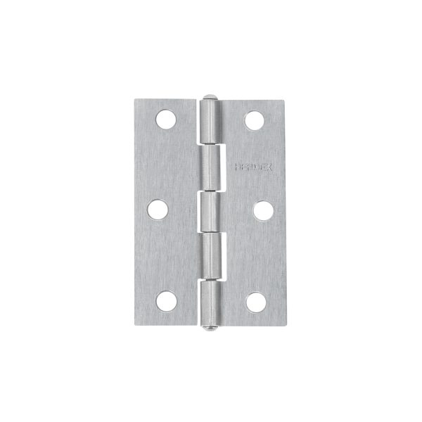 BISAGRA RECTANGULAR 2-1/2″ ACERO PULIDO X 20 PIEZAS HERMEX