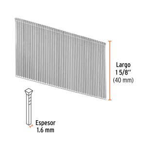 CAJA CON 2500 CLAVOS CALIBRE 16, 40 MM PARA CLNE-16 TRUPER