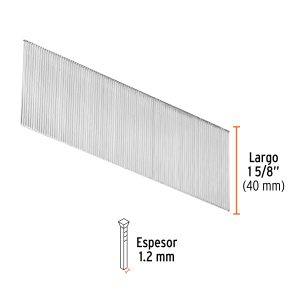 CAJA CON 5000 CLAVOS CALIBRE 18, 40 MM PARA CLNE-18 TRUPER