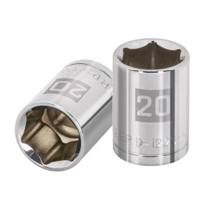COPA DE 20 MM 6 PUNTAS CUADRO 1/2" TRUPER