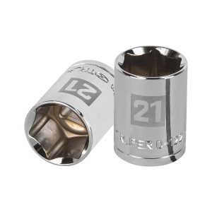 COPA DE 21 MM 6 PUNTAS CUADRO 1/2" TRUPER