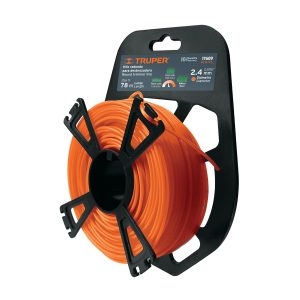 HILO REDONDO PARA GUADAÑA 2.4 MM X 78 M TARJETA TIPO CARRETE TRUPER
