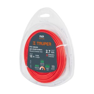 HILO REDONDO PARA GUADAÑA 2.7 MM X 12 M BLISTER TRUPER