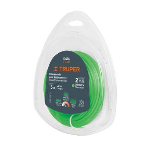 HILO REDONDO PARA GUADAÑA 2 MM X 15 M BLISTER TRUPER