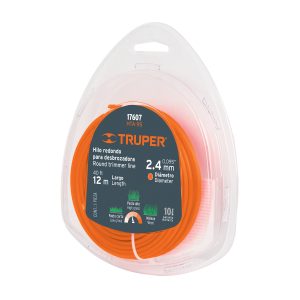 HILO REDONDO PARA GUADAÑA 2.4 MM X 12 M BLISTER TRUPER