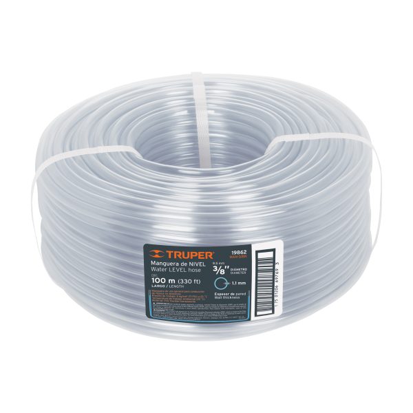 MANGUERA 3/8" DE NIVEL ROLLO DE 100 M TRUPER