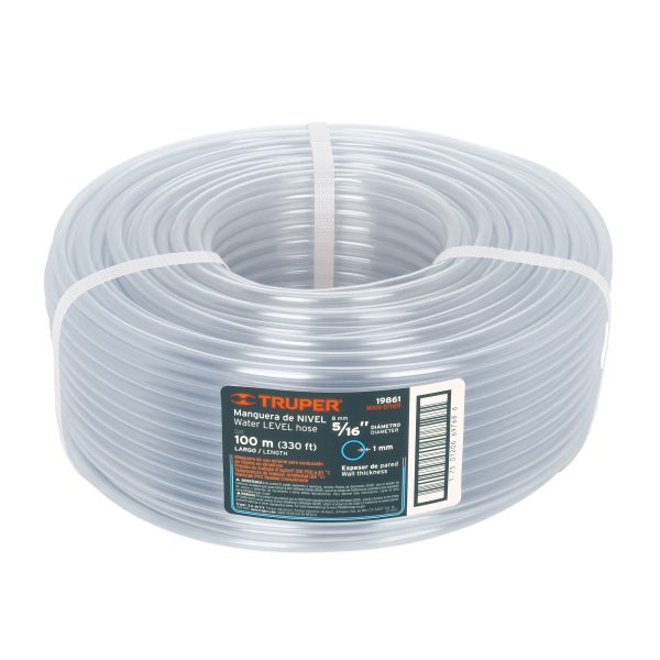 MANGUERA 5/16" DE NIVEL ROLLO DE 100 M TRUPER
