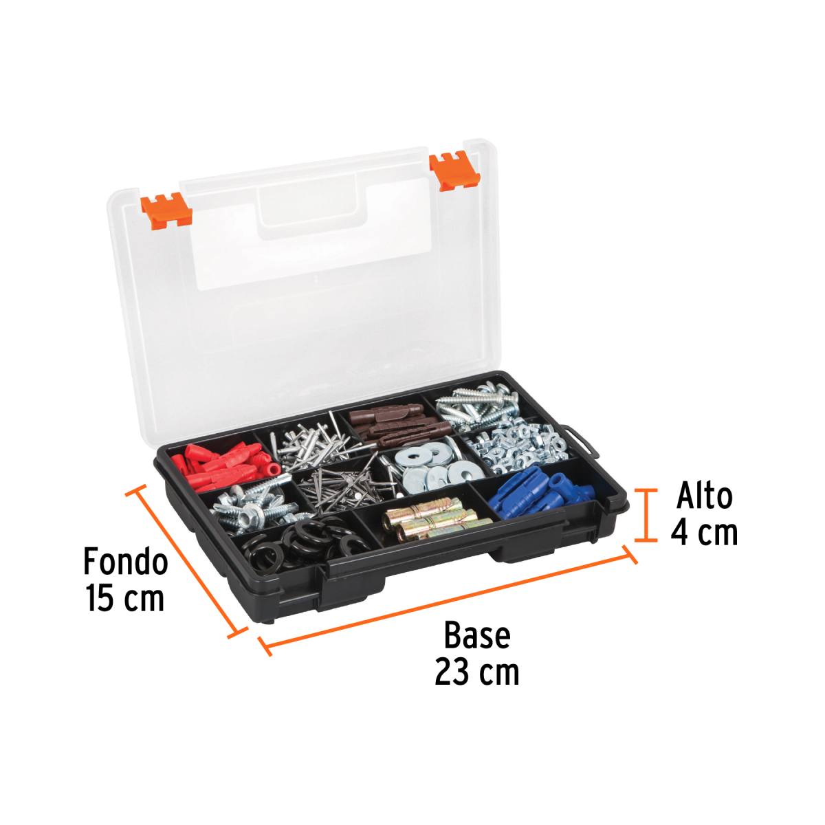 ORGANIZADOR 9" CON 11 COMPARTIMIENTOS TRUPER - Imagen 2