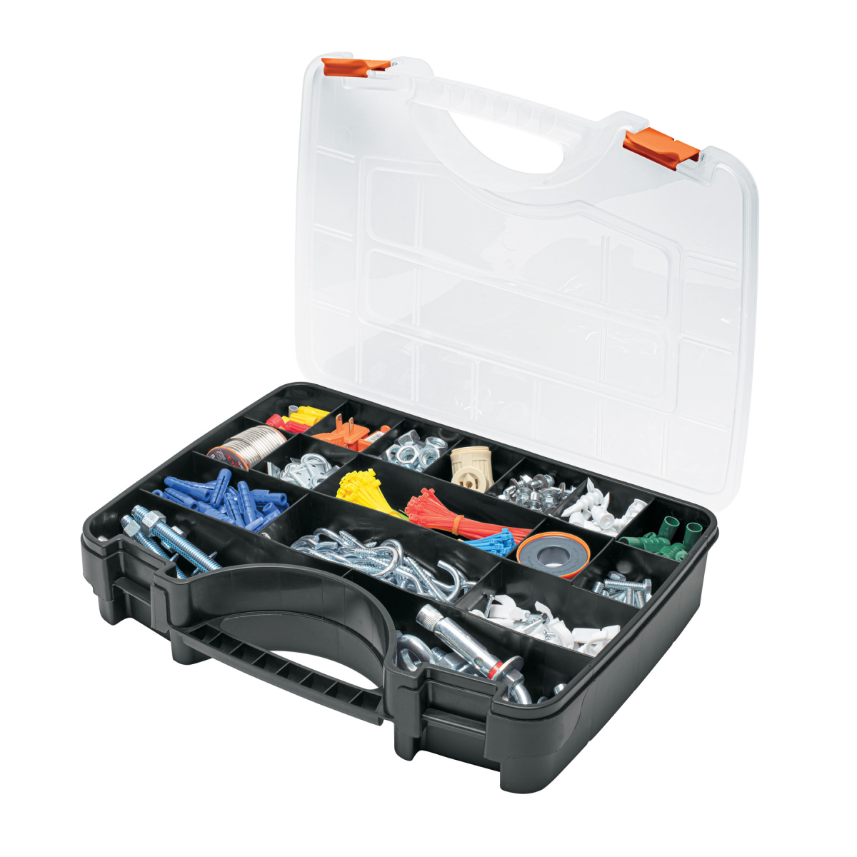 ORGANIZADOR 17" REFORZADO CON 17 COMPARTIMIENTOS TRUPER