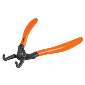 PINZA PUNTA A 90° 6-3/4" PARA CERRAR ANILLOS MANGO DE PVC TRUPER
