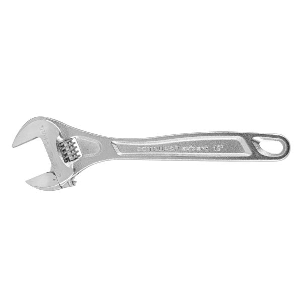 LLAVE AJUSTABLE 12" PROFESIONAL CROMADA TRUPER EXPERT