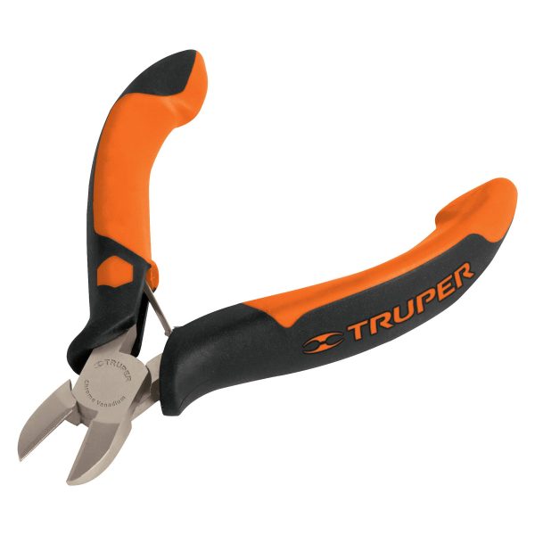MINI PINZA DE CORTE DIAGONAL 4" MANGO COMFORT GRIP TRUPER - Imagen 2