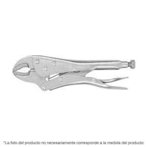 PINZA DE PRESION 7" MORDAZA CURVA PRETUL
