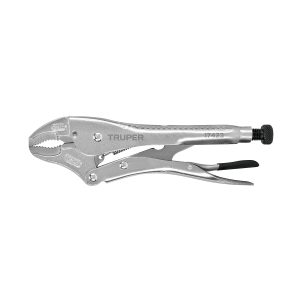 PINZA DE PRESION 10" MORDAZA CURVA TRUPER