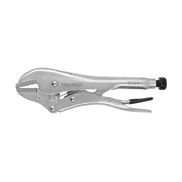 PINZA DE PRESION 10" MORDAZA RECTA TRUPER