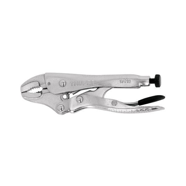 PINZA DE PRESION 4" MORDAZA CURVA TRUPER