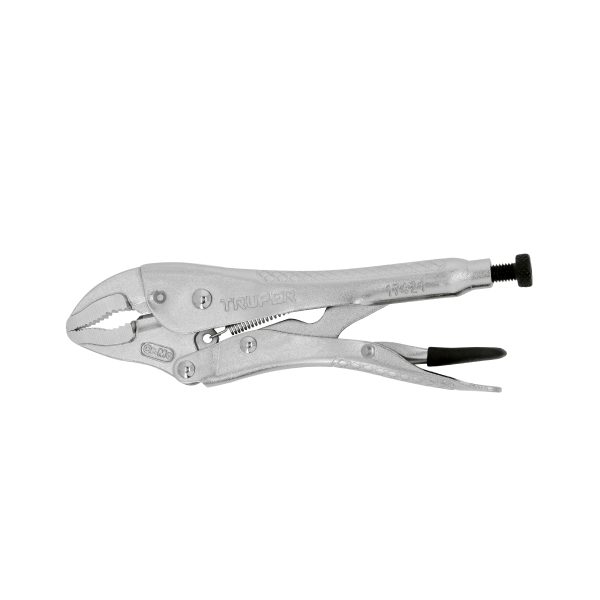 PINZA DE PRESION 7" MORDAZA CURVA TRUPER