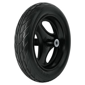 LLANTA COMPLETA ANTIPINCHAZO 16" INCLUYE EJE Y BALEROS TRUPER