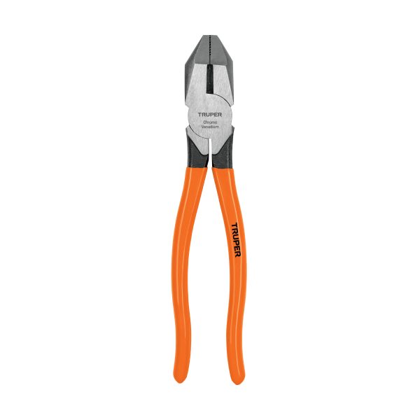 PINZA PARA ELECTRICISTA 9" USO RUDO MANGO PVC TRUPER