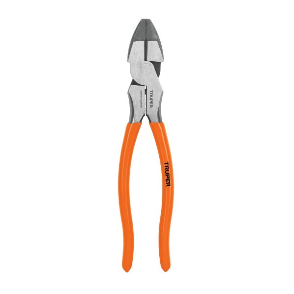PINZA PARA ELECTRICISTA 9" ALTA PALANCA MANGO PVC TRUPER