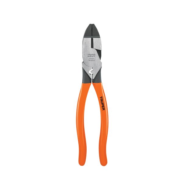 PINZA PARA ELECTRICISTA 9" CON PONCHADOR DE TERMINALES TRUPER