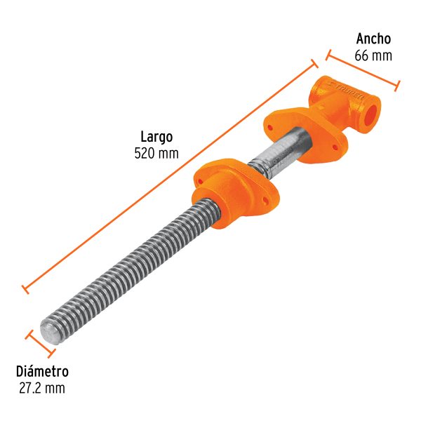 TORNILLO DE CARPINTERO 16" TRUPER - Imagen 2